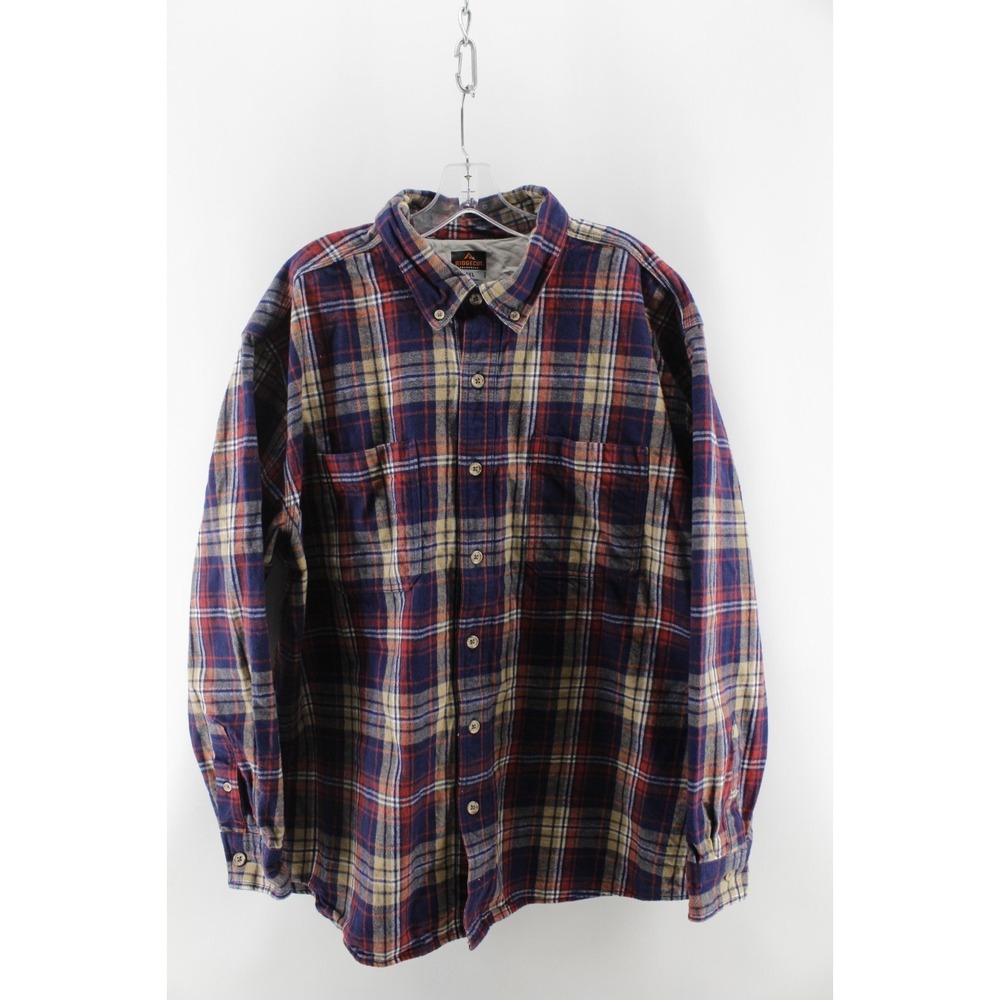 Ridgecut Toughwear Heavyweight Button Up Flannel‎ Shirt Men's Size 2XL